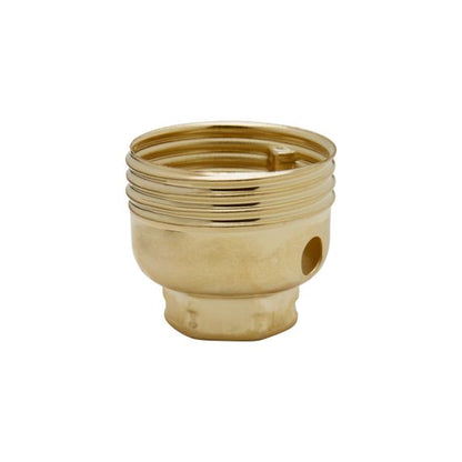 Culot M10X1 E14 métal acier laitonné