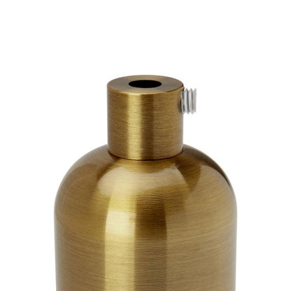 Douille Acier E27 Lisse Dorée
