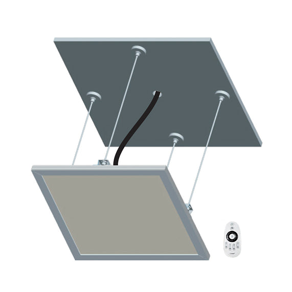 FS Dalle Led 18W 4000-4500K 300X300X14Mm Susp Avec Telecom
