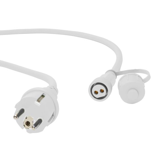 Guirlande lumineuse blanche 5m avec 5 douilles E27