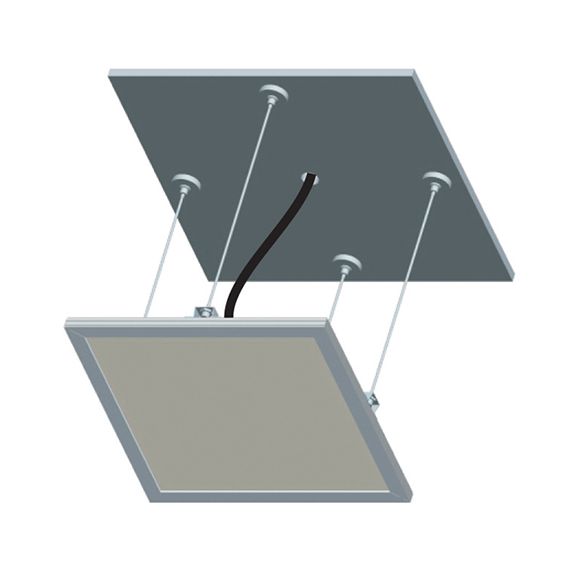 FS DALLE LED 18W 5000 5500K 300X300X14MM SUSP