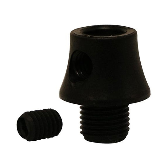 Serre-Cable Vis Blocage Nyl.Noir M.10X1