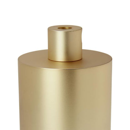 Douille Cylindre Acier E27 Dorée