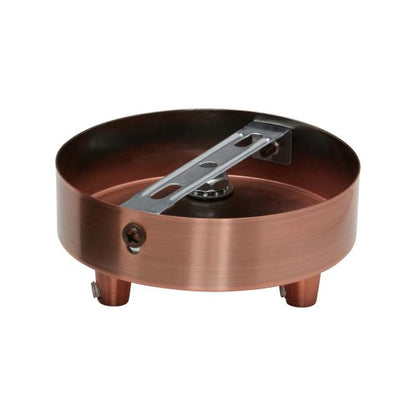 Plafonnier Acier cuivre 3S