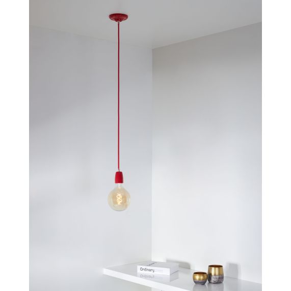 Douille Céramique E27 Rouge EAN 3125461875411