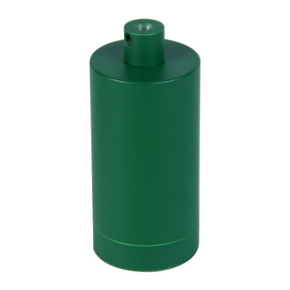 Douille E27 aluminium ø48mm H.105mm vert sapin