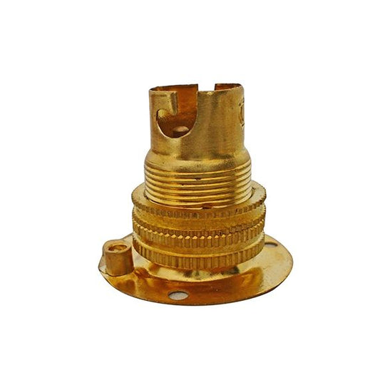 Douille B22 Db Laiton S/Patere