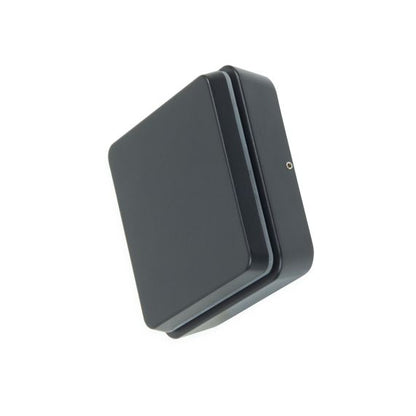 Elypte - Eclairage résidentiel 12,5W 3000K 600lm 140x140x48mm CLI IP54 carré Dark Black