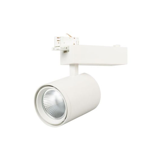 Sassa II - Projecteur LED sur rail 40W - 3000K 3800lm Blanc