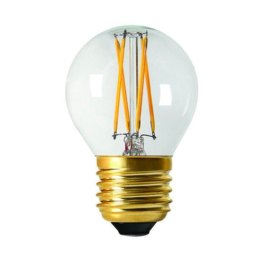 Sphérique G45 Filament LED 4W E27 4000K 380Lm Dim. Cl.