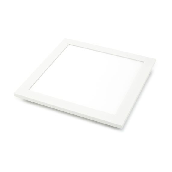 Kamet - Dalle LED 300x300 18W 3000K 1500lm 120° blanc IP40 UGR<19