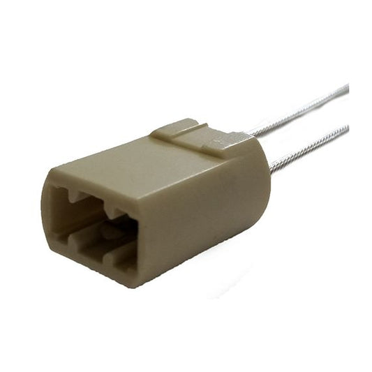 Douille G9 Cablée 25 cm 2A/250V T280°C. Steatite