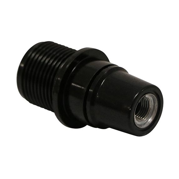 Douille E14 Filetée Avec Portée Noire Culot H21 Montée