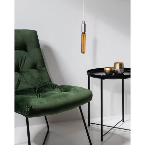 Câble Textile Rond 2x0,75mm2 Double Isolation Beige 2 Mètres