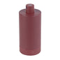 Douille E27 aluminium ø48mm H.105mm rouge grenat