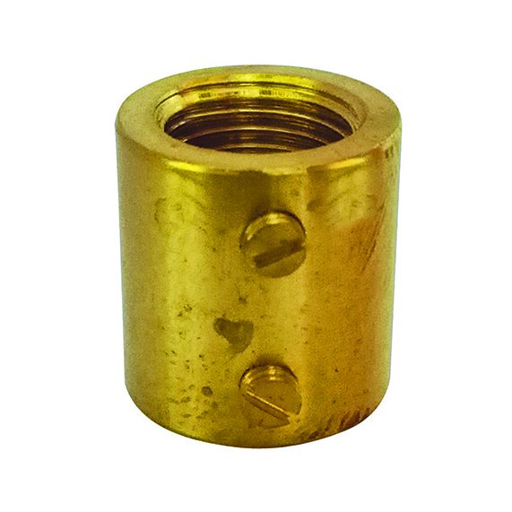 Raccord Dble F.10X1 L.15 V.Bloc Laiton