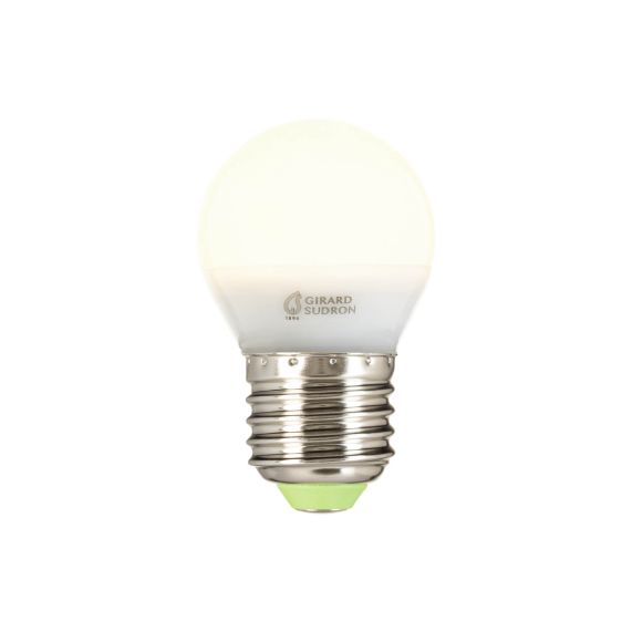 Sphérique G45 LED 330° 5W E27 2700K 400Lm Dim.