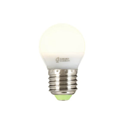 Sphérique G45 LED 330° 5W E27 2700K 400Lm Dim.