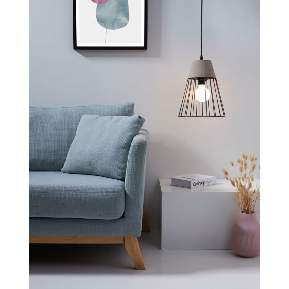 CONCRETE - modern pendant lamp - E27