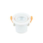 Spot LED Orientable plast D87mm H65mm IP65 6W 4000K 600lm dim Class II