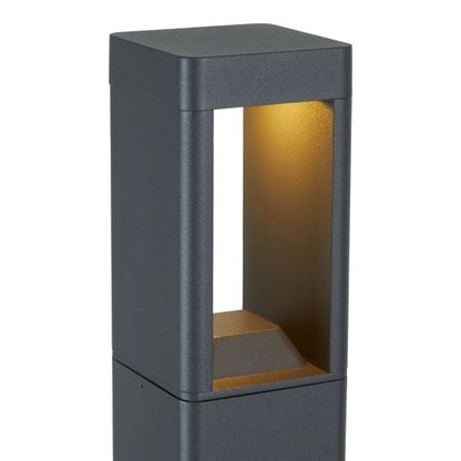 Maria - Poteau lumineux LED 75x75x600 5W 3000K 98lm gris foncé