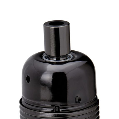 Douille Laiton E27 Filetée Noire