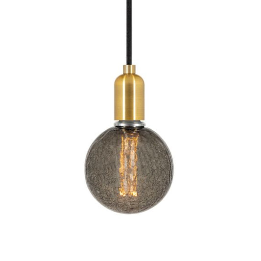 Globe G125 E27 Craquelé smokey Lanula 1W 50lm 2000K