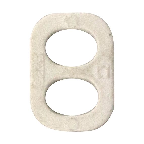 ARRET DE CABLE NYL.BLANC