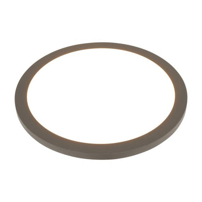 Rama - Plafonnier LED IP 65 Ø270x45 14W 3000K 1000lm 120° gris foncé