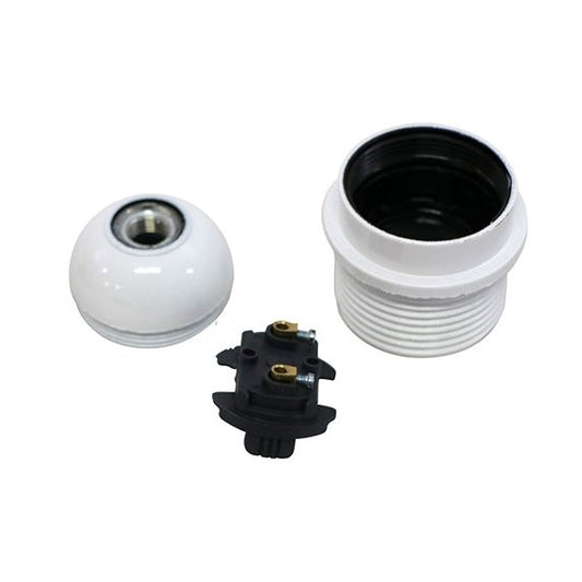 Douil.E27 Fil.Av.Portee Past.Auto Blanc