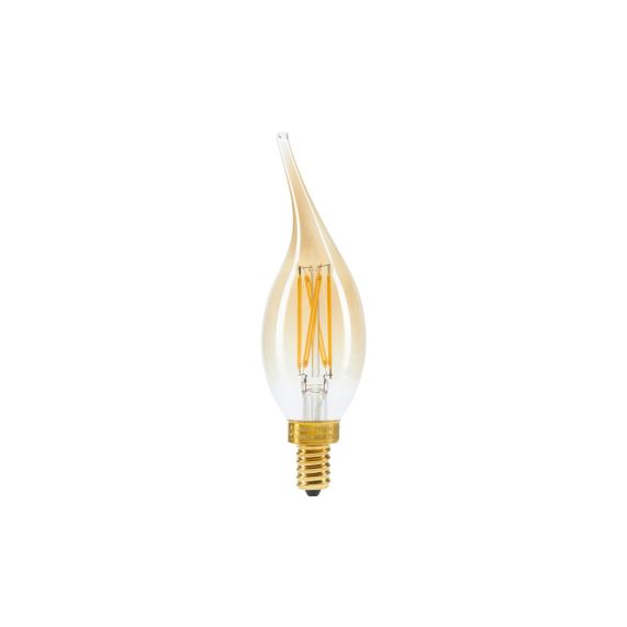 Candle CV4 Filament LED 5W E12 2500K 420Lm Dim. Amb.