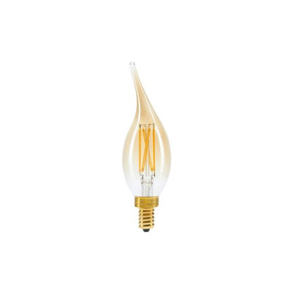 Candle CV4 Filament LED 5W E12 2500K 420Lm Dim. Amb.