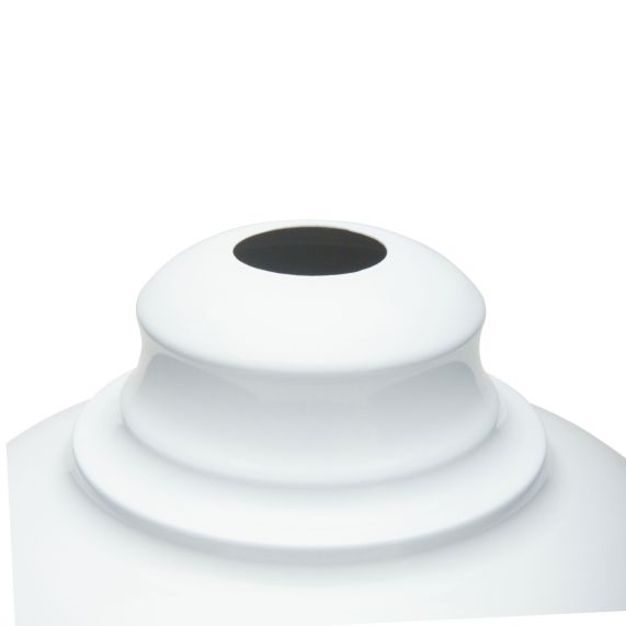 abat jour metal blanc D.300mm