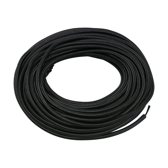 CABLE H03VVF ROND 2X0,75 TEXT.NOIR (CR 25m)