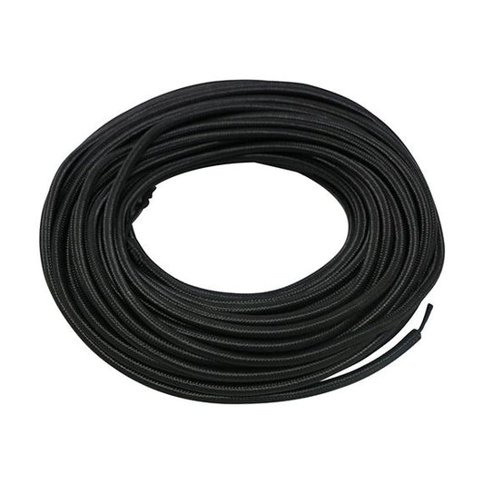 CABLE H03VVF ROND 2X0,75 TEXT.NOIR (CR 25m)