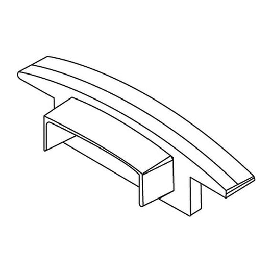 Embouts pour profile aluminium 23.2 x 8 L2,5m