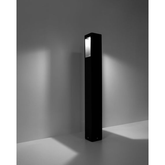 Maria - Poteau lumineux LED 75x75x600 5W 3000K 98lm gris foncé