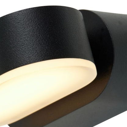 Elypte - Eclairage résidentiel 7,5W 3000K 320lm 110x54x100mm CLI IP54 Dark Black