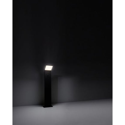 Jabbah II - Poteau lumineux LED 75x75x600 9W 4000K 690lm gris foncé