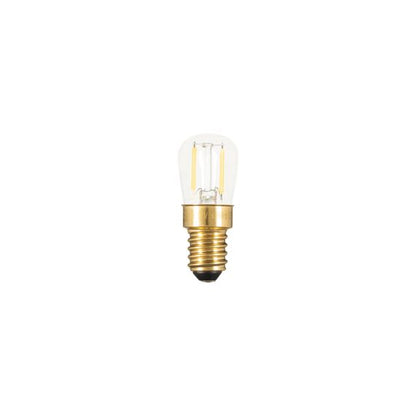 Lampe tube Poire Filament LED  E14 2700K 1.2W 120lm