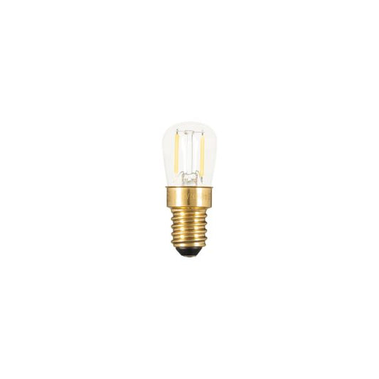 Lampe tube Poire Filament LED  E14 2700K 1.2W 120lm