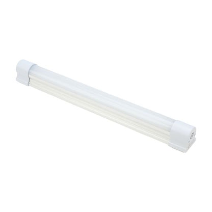 Dione - Batterie tube LED 340x33.5x39 6W 6000K 700-360-75lm 120° argent Dim