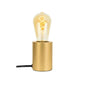 Lampe a poser E27 dore effet metal Palladium 220-240V IP20 70x96mm