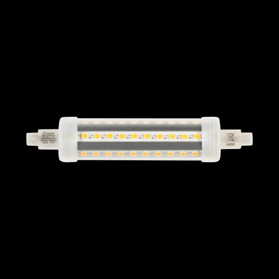 R7S LED 118mm 330° 10W 2700K 1055Lm Dim