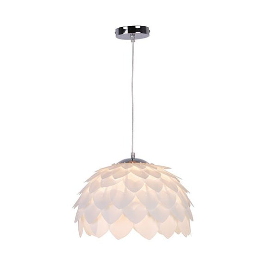 FS EL Suspension E27 Max.40W abat-jour PVC Blanc extérieur / intérieur cable PVC L.100cm Transparent