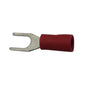 FS Cosse A Fourche Pvc Rouge D.Int. 1.6