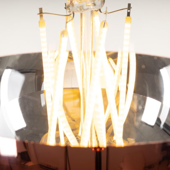 Globe D95 Filament LED Calotte Bronze 8W E27 2700K 950Lm Dim