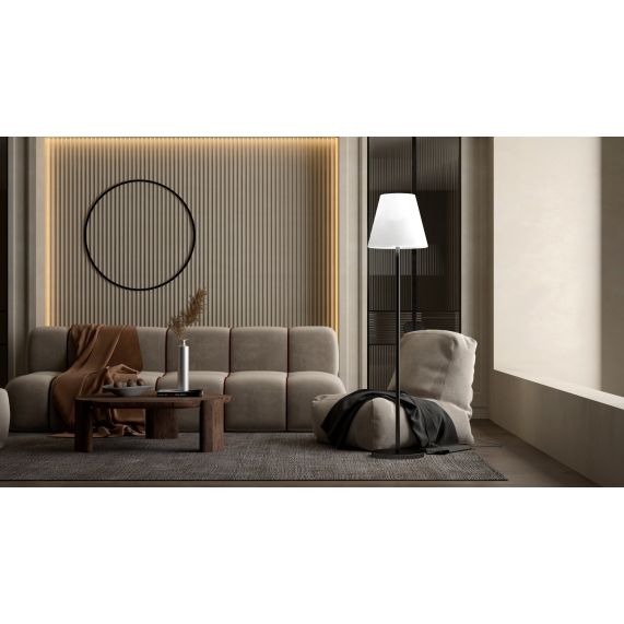 Lampadaire solaire led RGB musical BT telecommande Summer IP44 340x1500mm