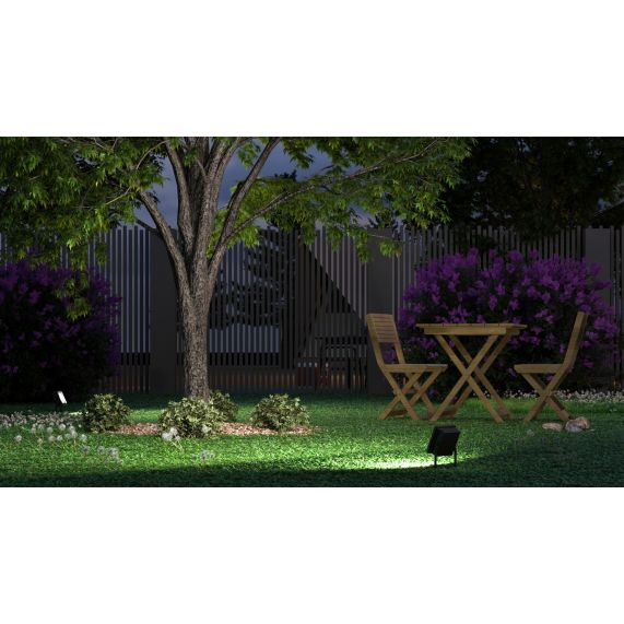 ***PRIX DESTOCKAGE*** PROJECTEUR LED 20W 2700K NOIR        LP