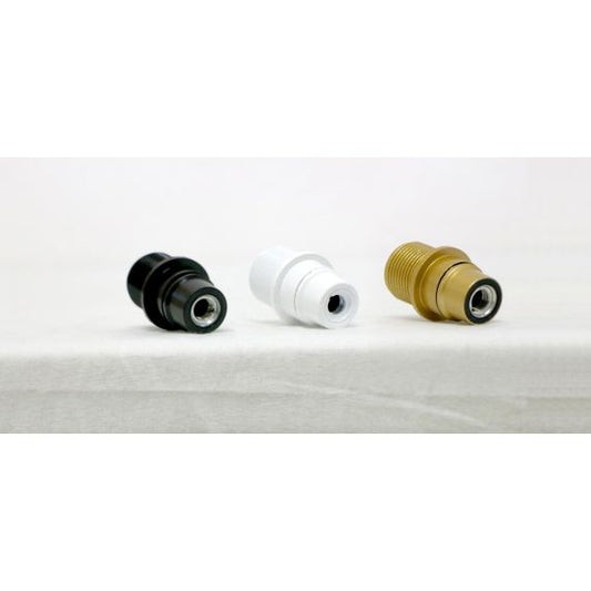 Douil.E14 Bakelite Filet.Av Port. Noire